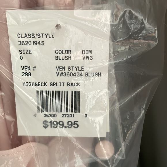 Vera Wang Bridesmaid Dress, NWT - Picture 6 of 6